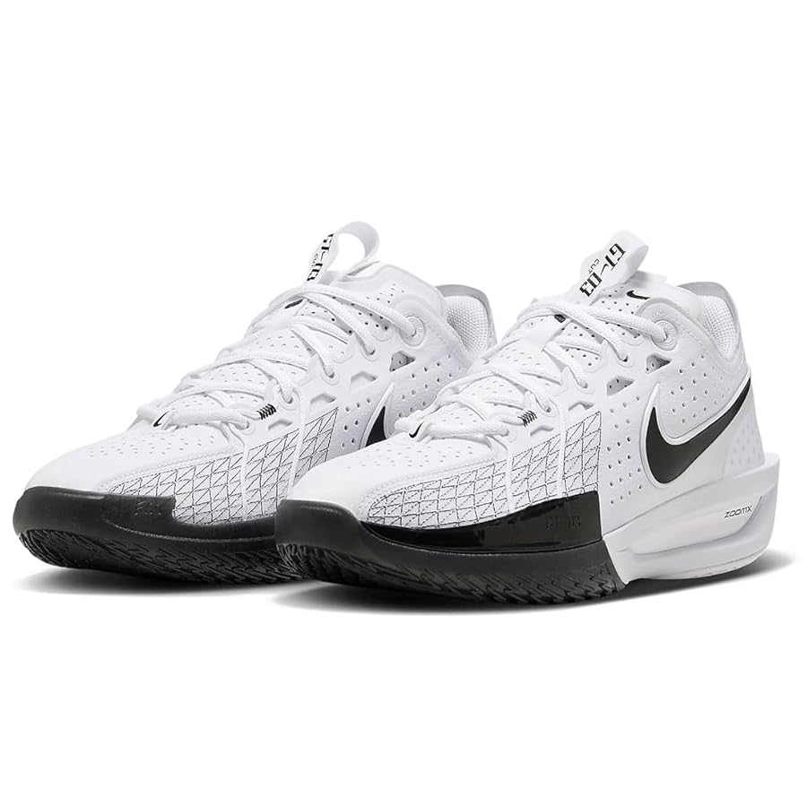 NIKE ナイキ　GTカット3 EP ブラック　ホワイト　黒　白 NIKE G.T. カット 3 Cut EP BLACK WHITE 白黒 - メルカリ